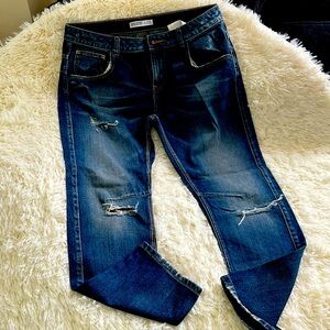Boyfriend bootcut jeans